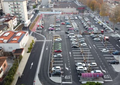 2020 Ristrutturazione parcheggio Coop-FI Pistoia commissionato da Unicoop Firenze