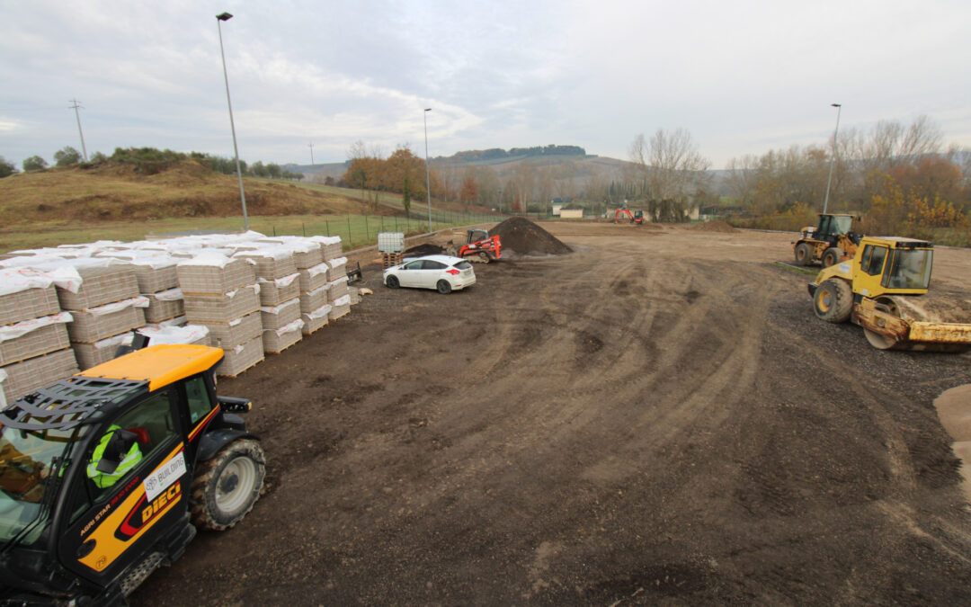 Rifacimento piazzale in autobloccanti